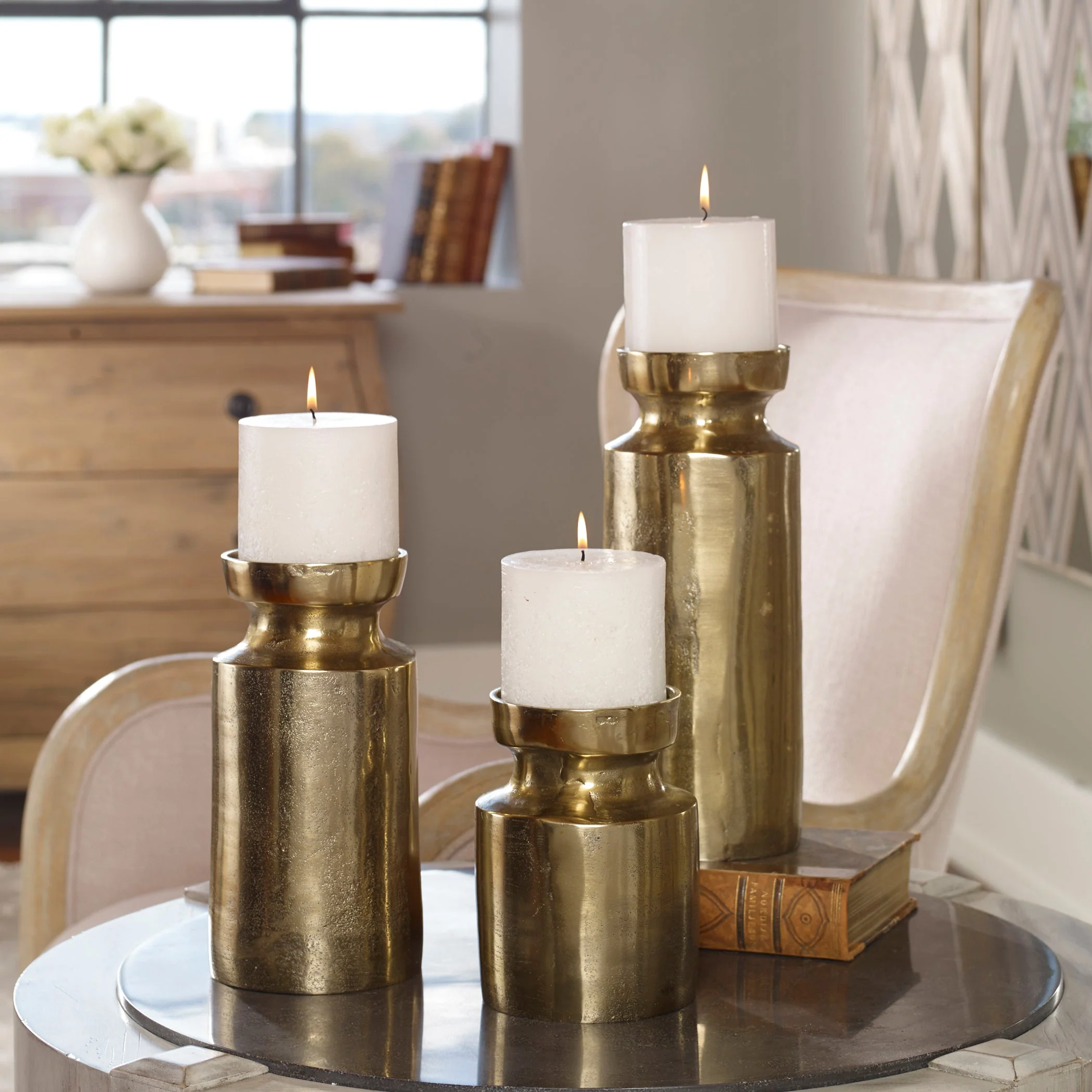 Amina Candleholders, S/3 - Image 2