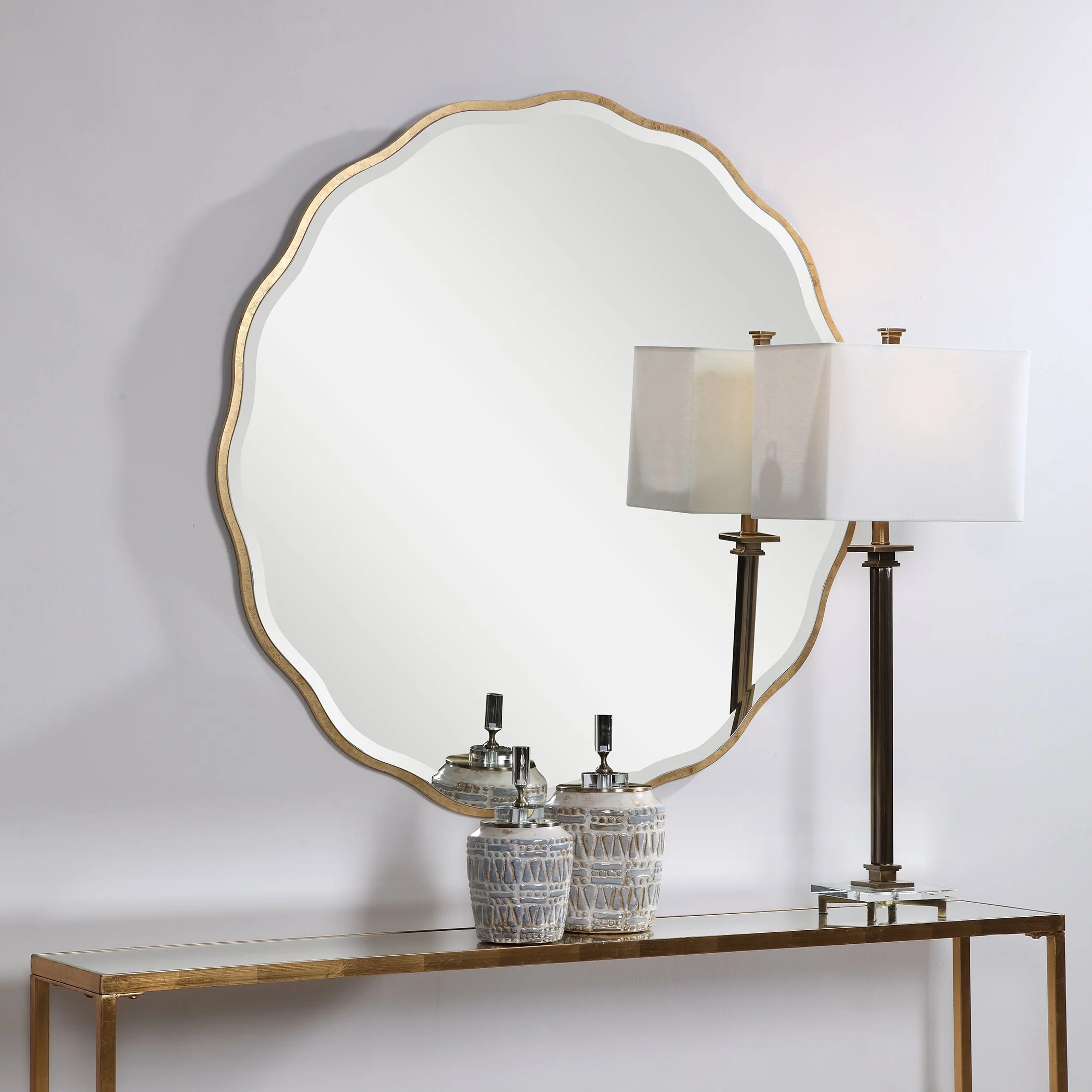 Aneta Round Mirror - Image 7