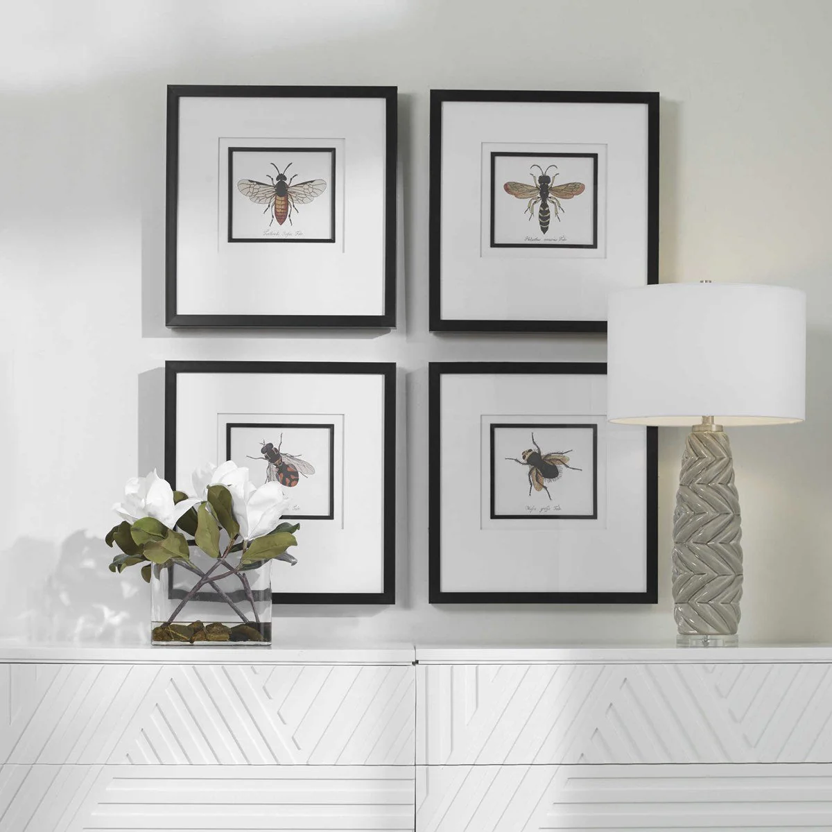 Anthophila Framed Prints, S/4 - Image 2