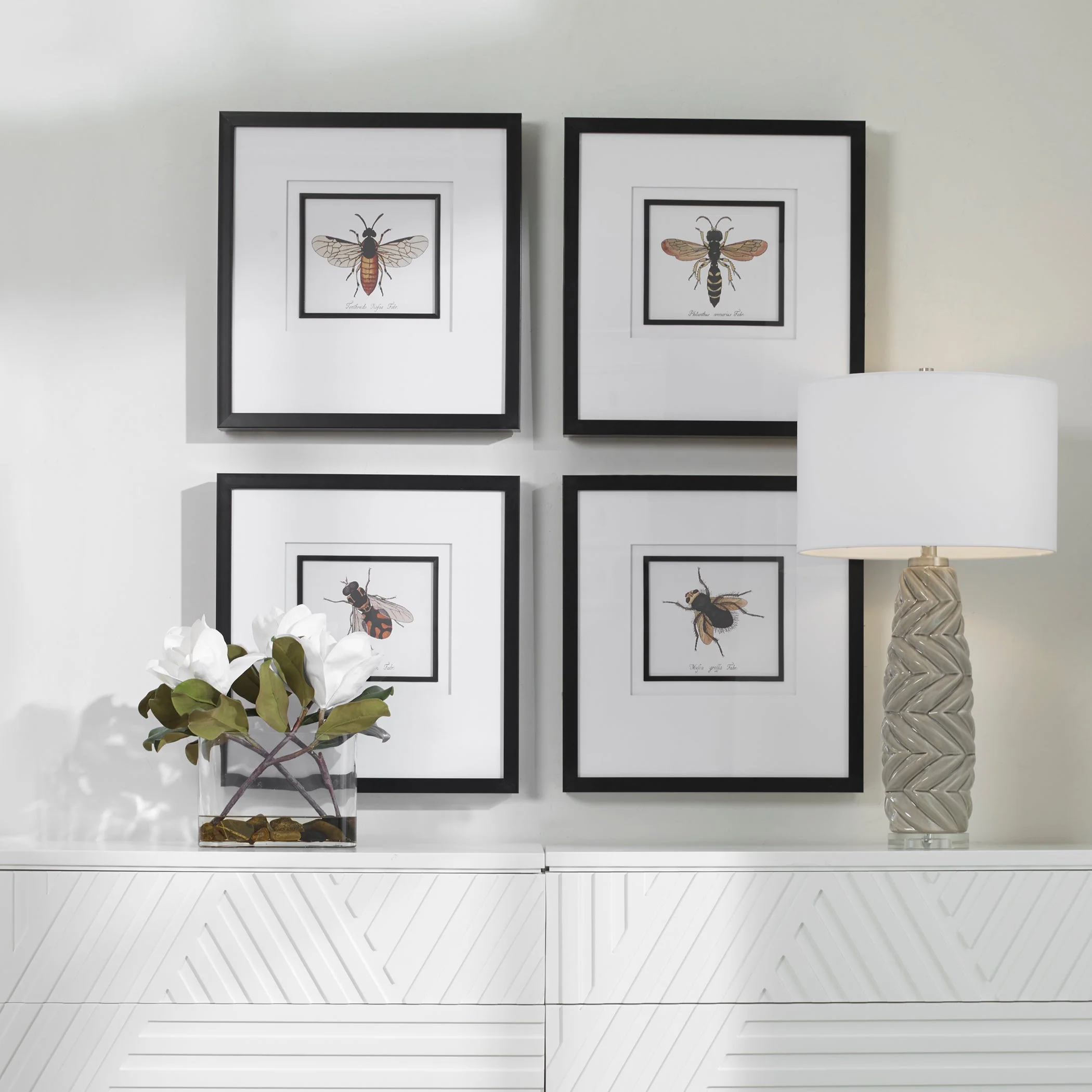 Anthophila Framed Prints, S/4 - Image 4