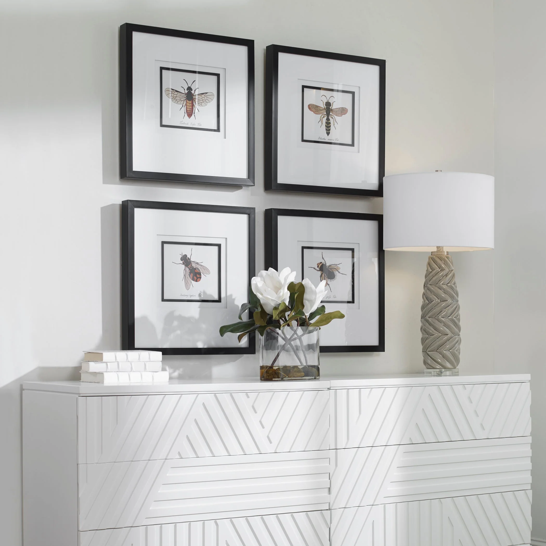 Anthophila Framed Prints, S/4 - Image 6
