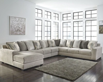 Ardsley 5-Piece Sectional with Chaise - Image 2