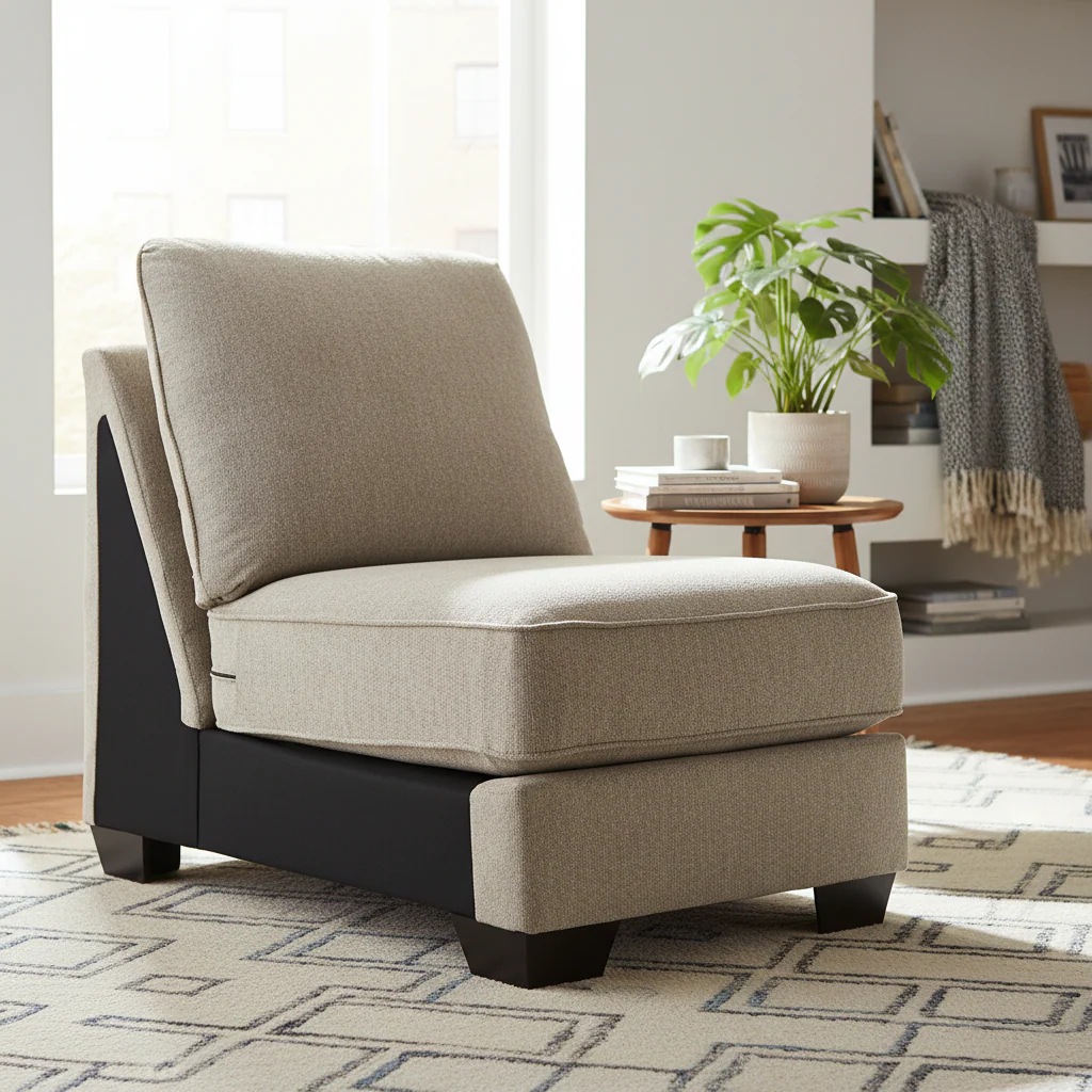 Ardsley 5-Piece Sectional with Chaise with Free Tulen Recliner - Image 5