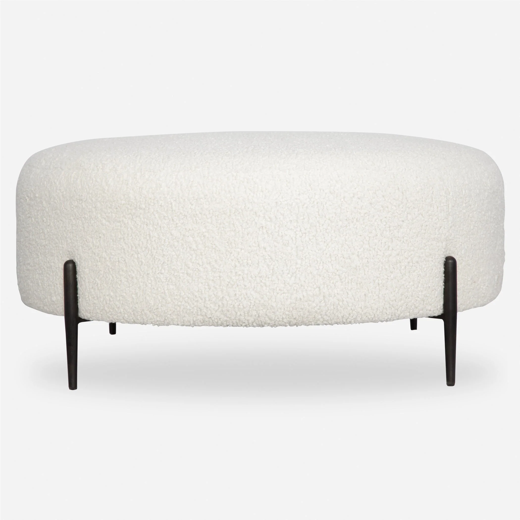Arles Large Ottoman, Black - Image 3