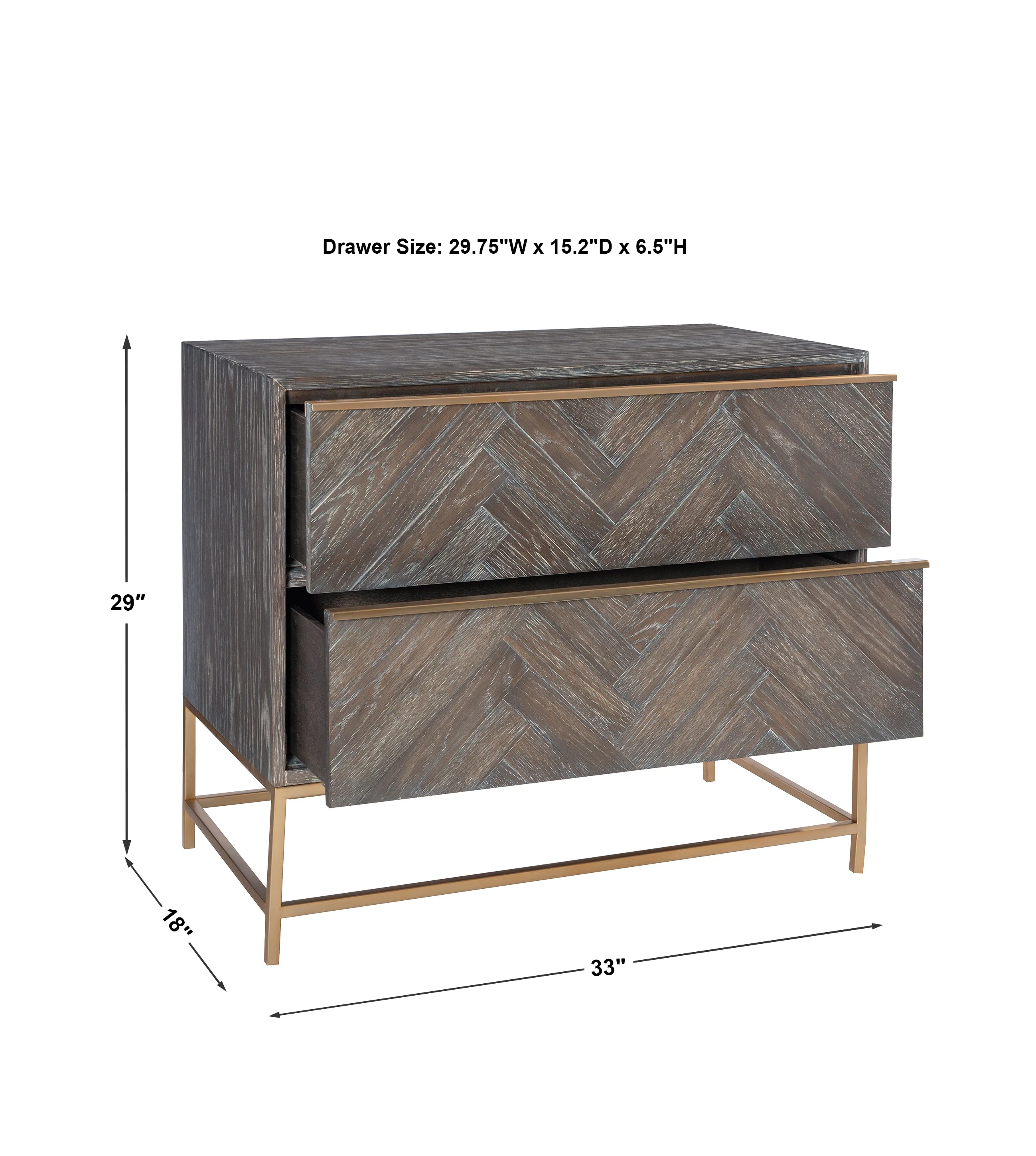 Armistead 2 Drawer Chest - Image 3