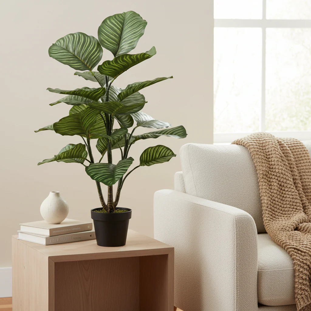 Artificial Calathea Rotundifolia 102CM Height