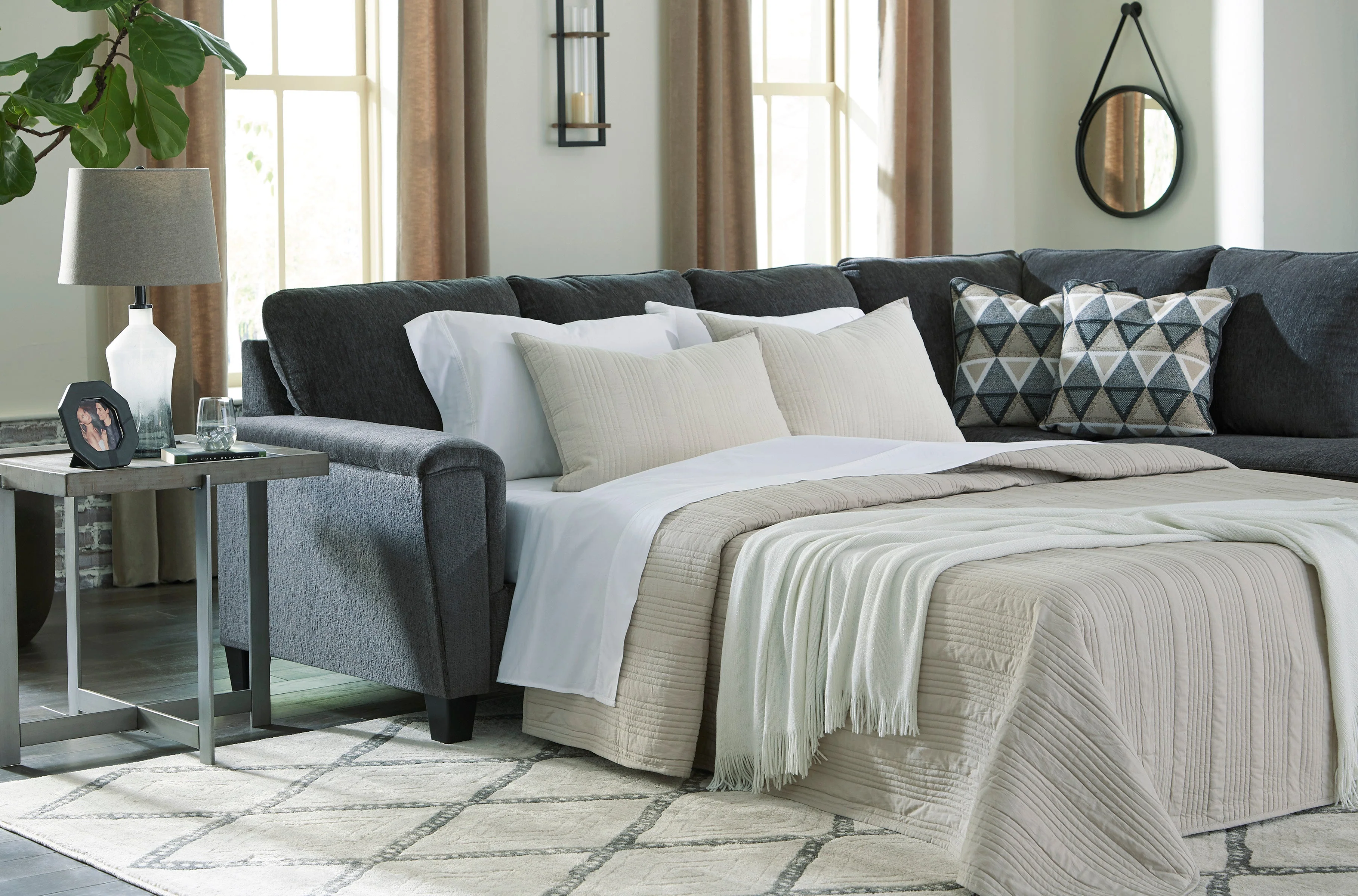 Ashley Homestore | Abinger Left-Arm Facing Sofa Sleeper