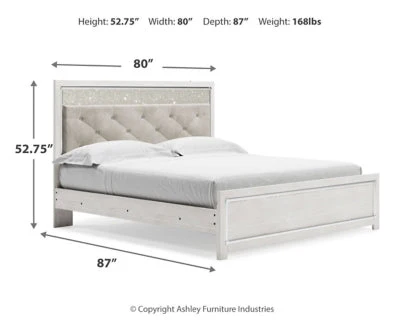 Ashley Homestore | Altyra - King Panel Bed - Image 4