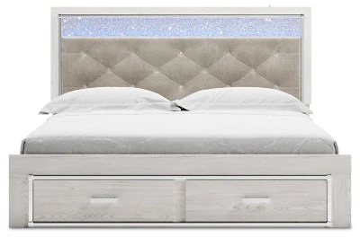 Ashley Homestore | Altyra - King Upholstered Storage Bed - Image 3