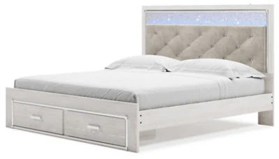 Ashley Homestore | Altyra - King Upholstered Storage Bed - Image 5