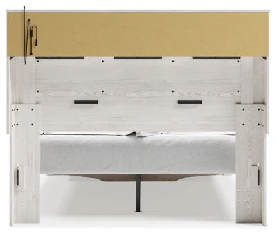 Ashley Homestore | Altyra - Queen Upholstered Bookcase Bed with Storage - Image 6