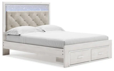 Ashley Homestore | Altyra - Queen Upholstered Storage Bed