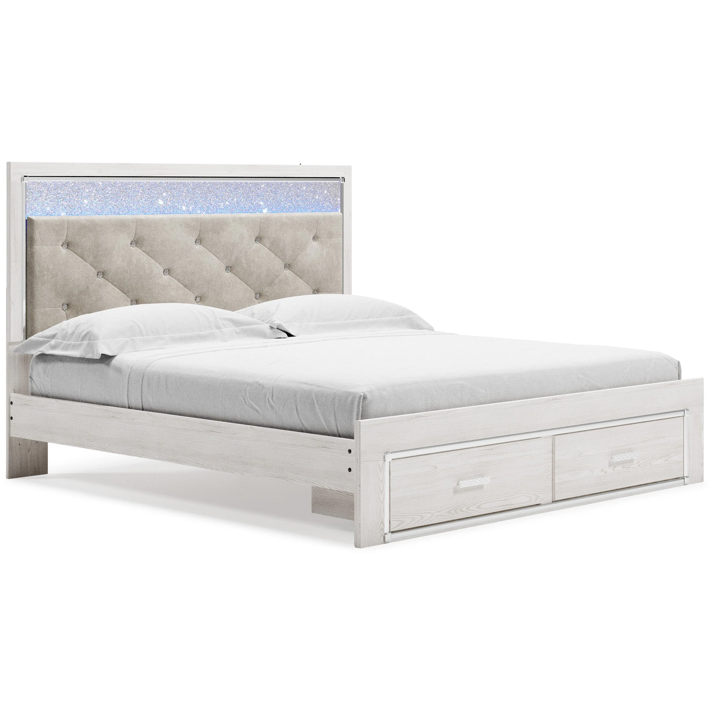 Ashley Homestore | Altyra - Queen Upholstered Storage Bed - Image 10