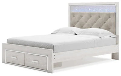Ashley Homestore | Altyra - Queen Upholstered Storage Bed - Image 4