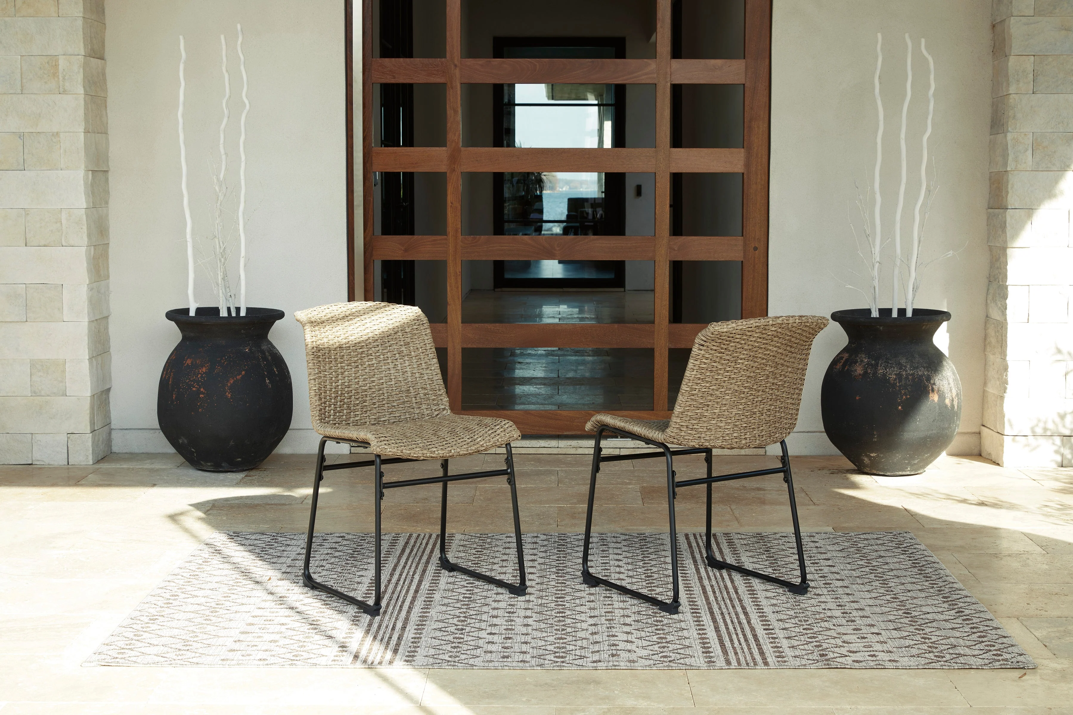Ashley Homestore | Amris Outdoor Dining Set - Image 3