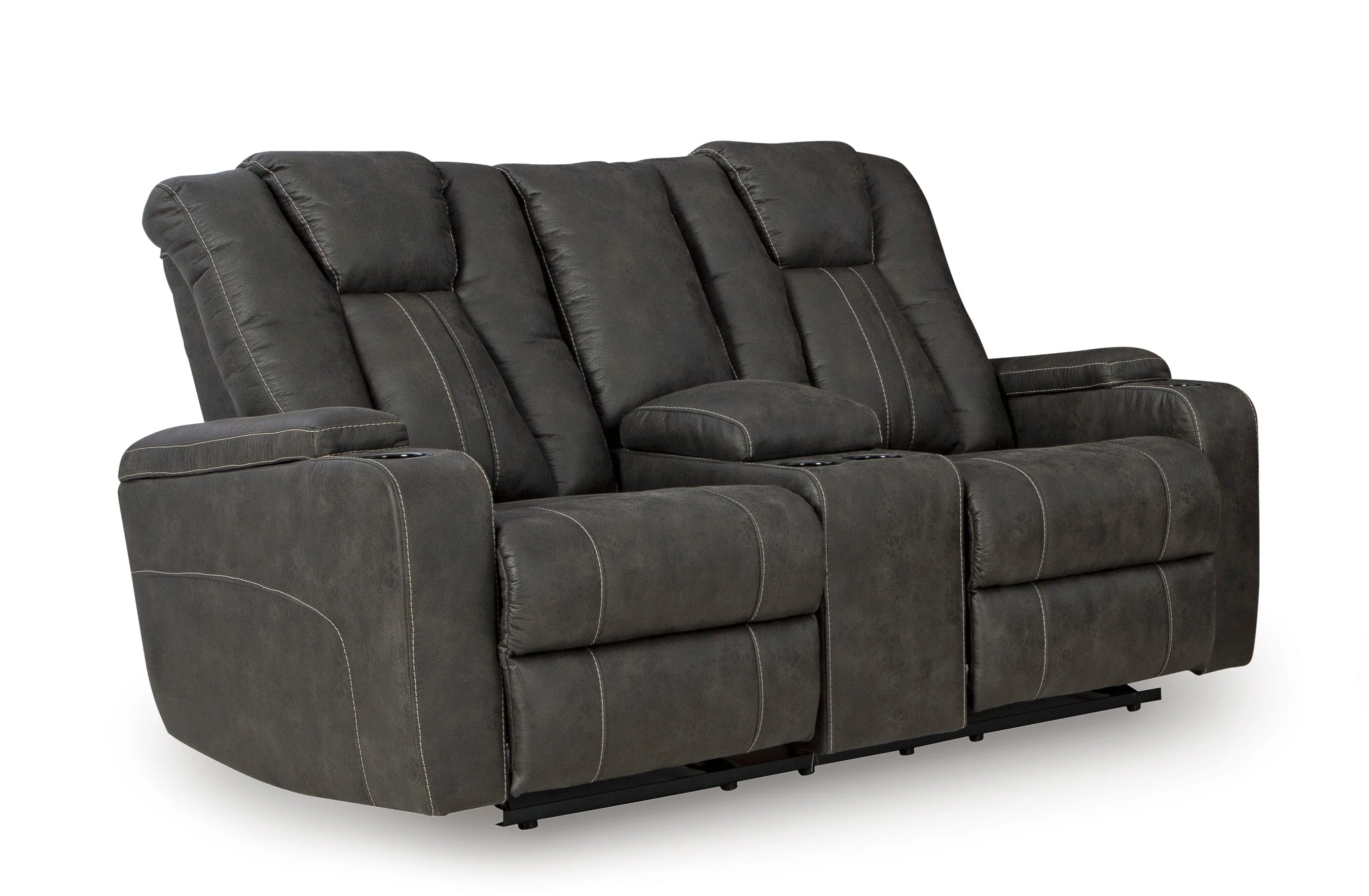 Ashley Homestore | Batavia Pier Glider REC Loveseat w/Console - Image 2