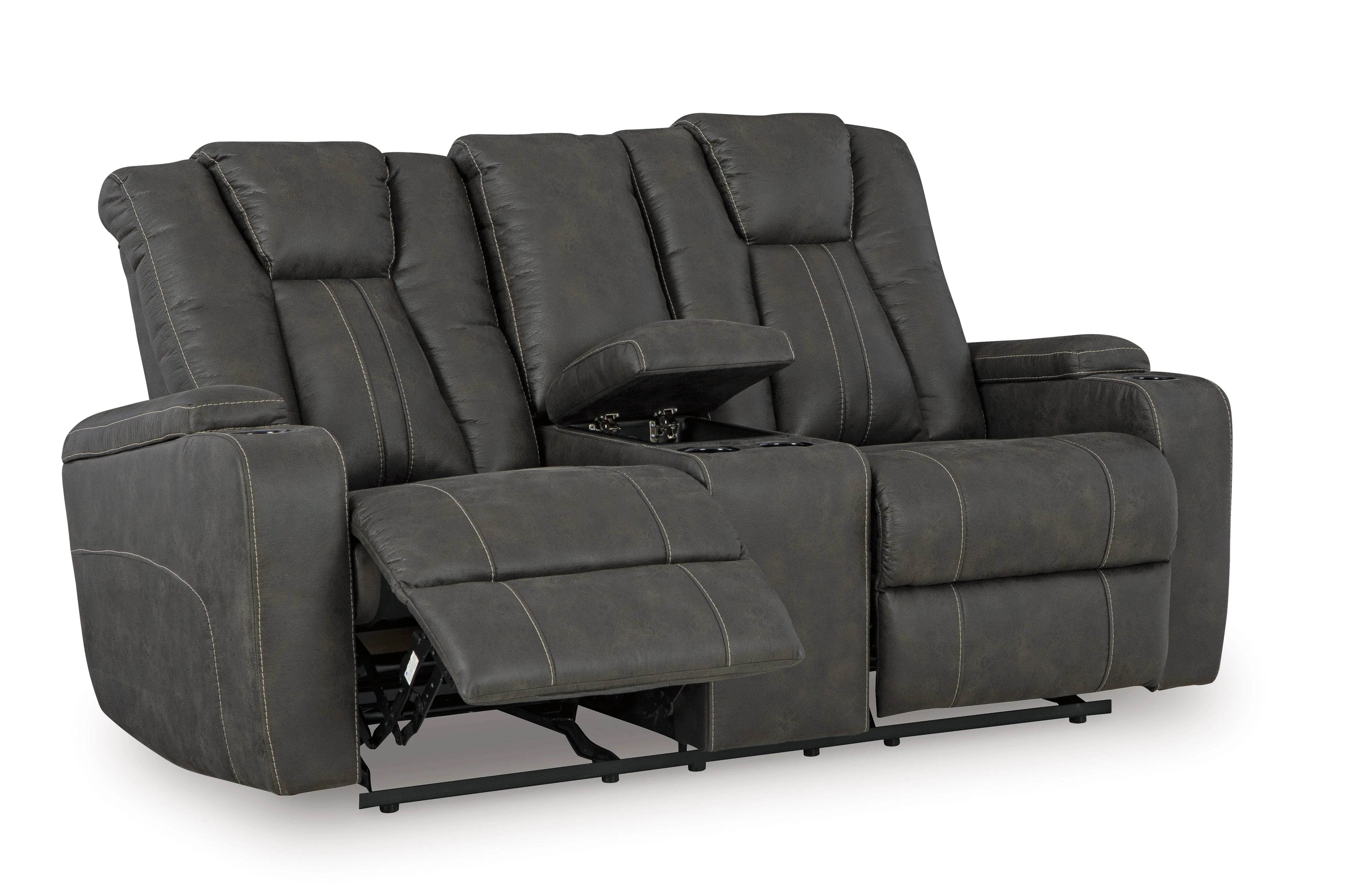 Ashley Homestore | Batavia Pier Glider REC Loveseat w/Console - Image 4
