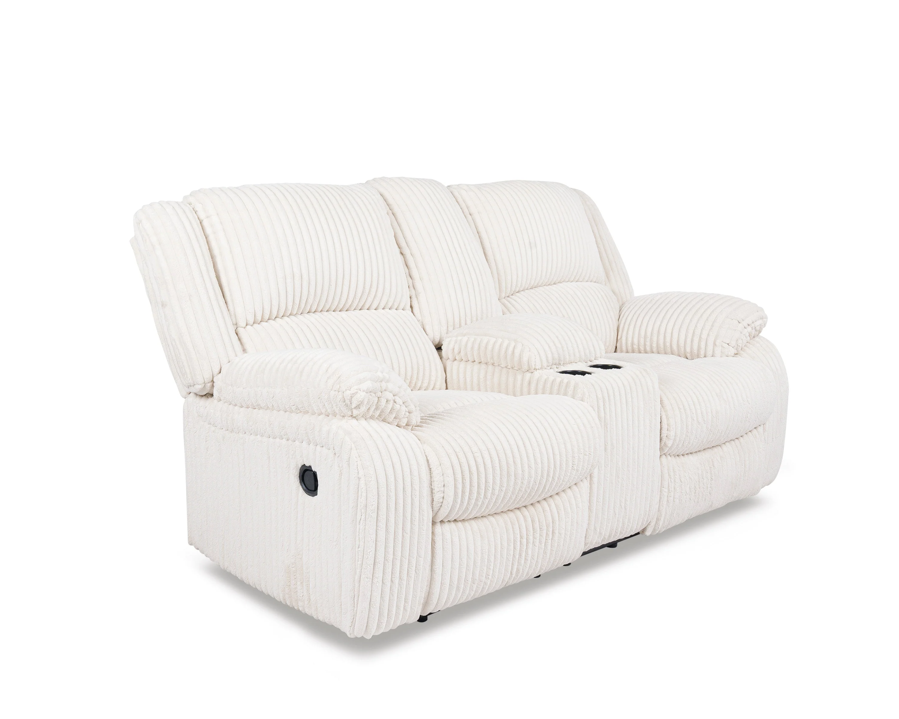 Ashley Homestore | Bonnacraft  DBL Reclining Loveseat w/Console - Image 4
