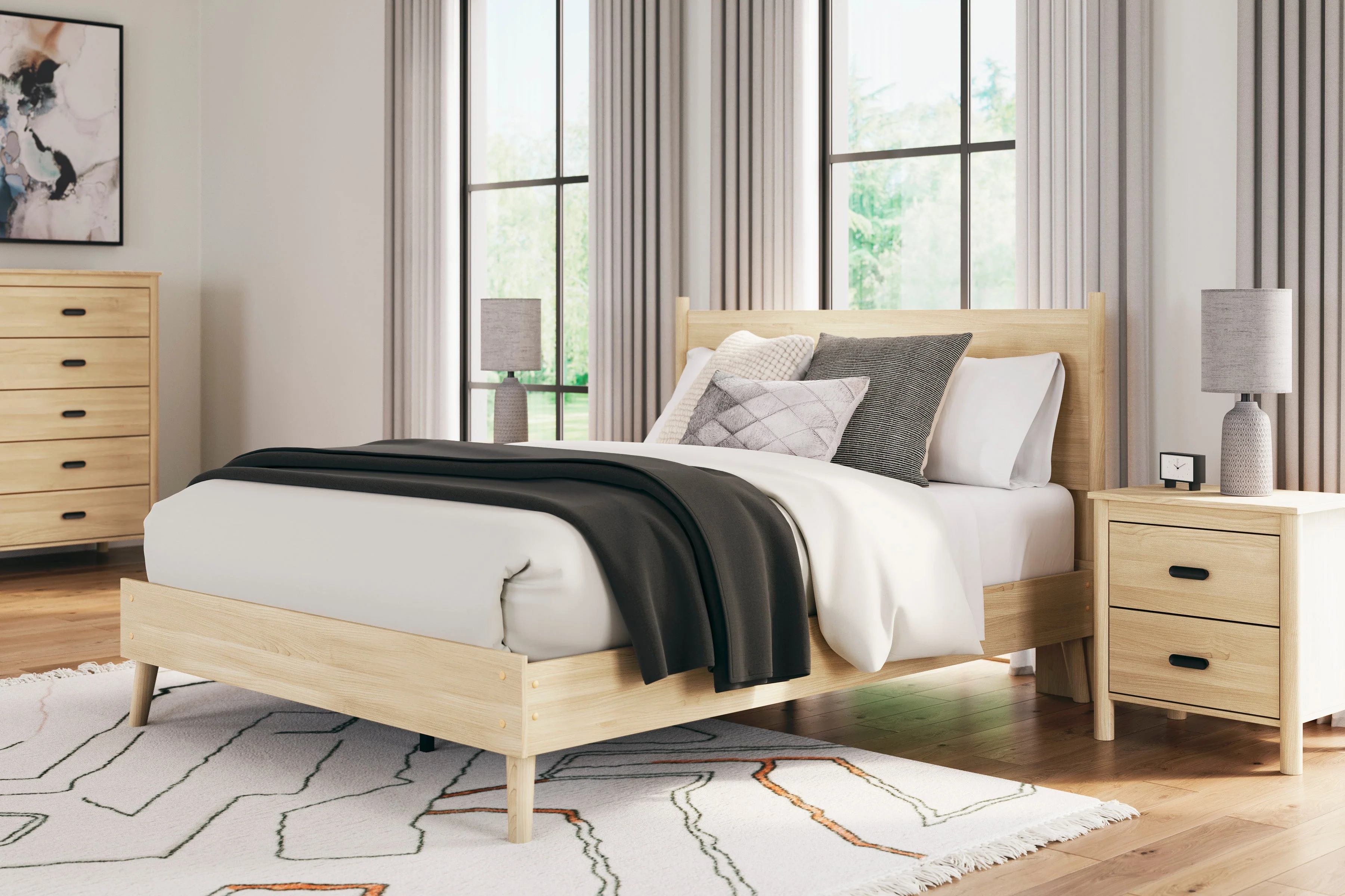 Ashley Homestore | Cabinella Queen Platform Panel Bed - Image 2