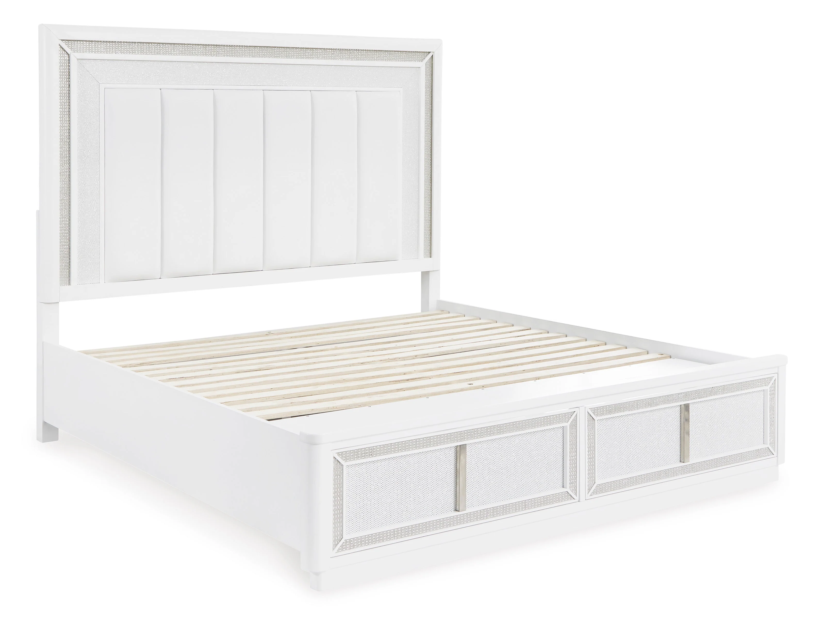 Ashley Homestore | Chalanna King Upholstered Storage Bed - Image 3