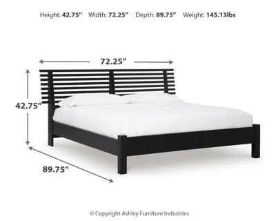 Ashley Homestore | Danziar -Queen Slat Panel Bed - Image 6