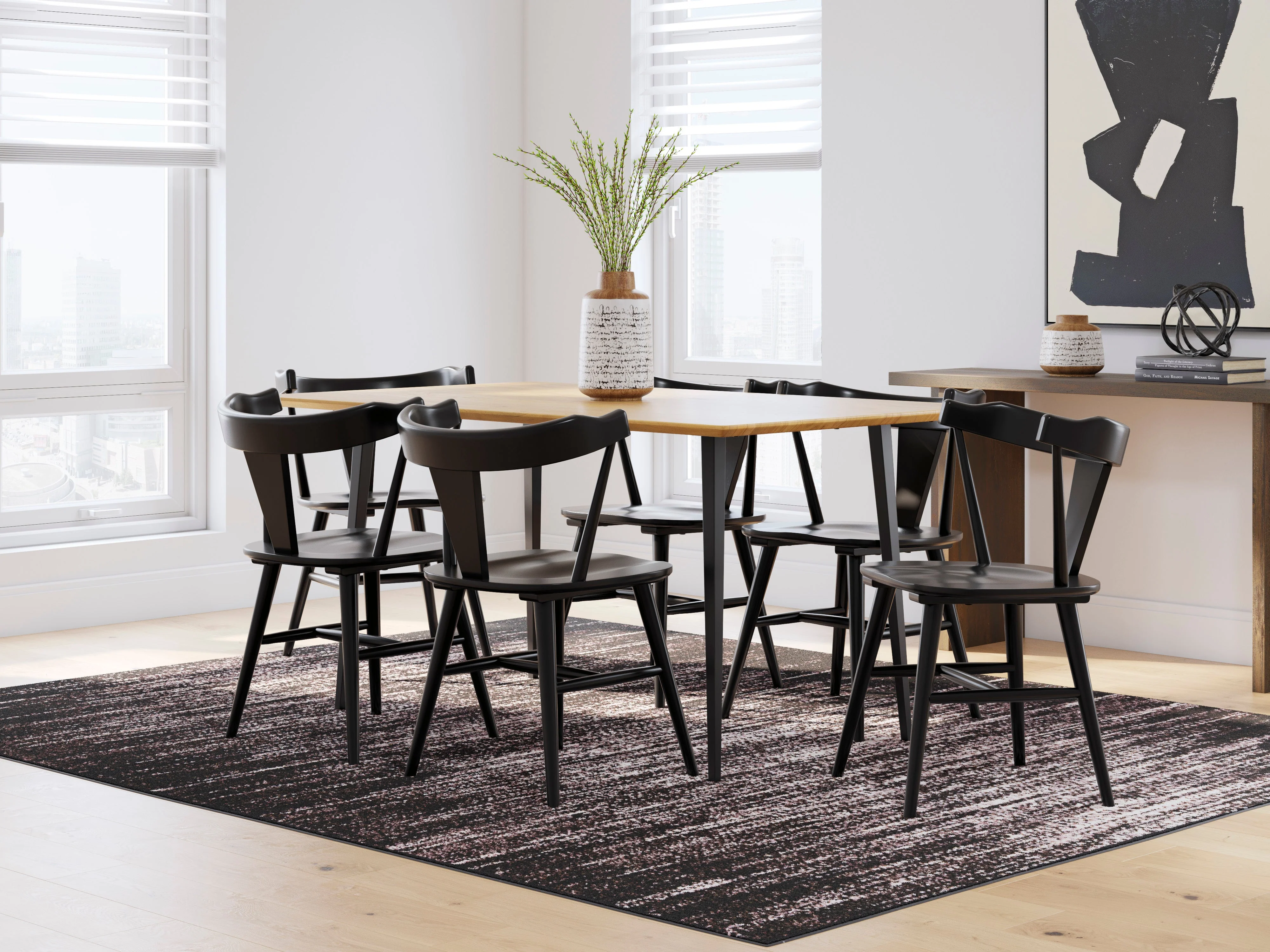 Ashley Homestore | Gretlynn Rectangular Dining Room (set for 6) - Image 2