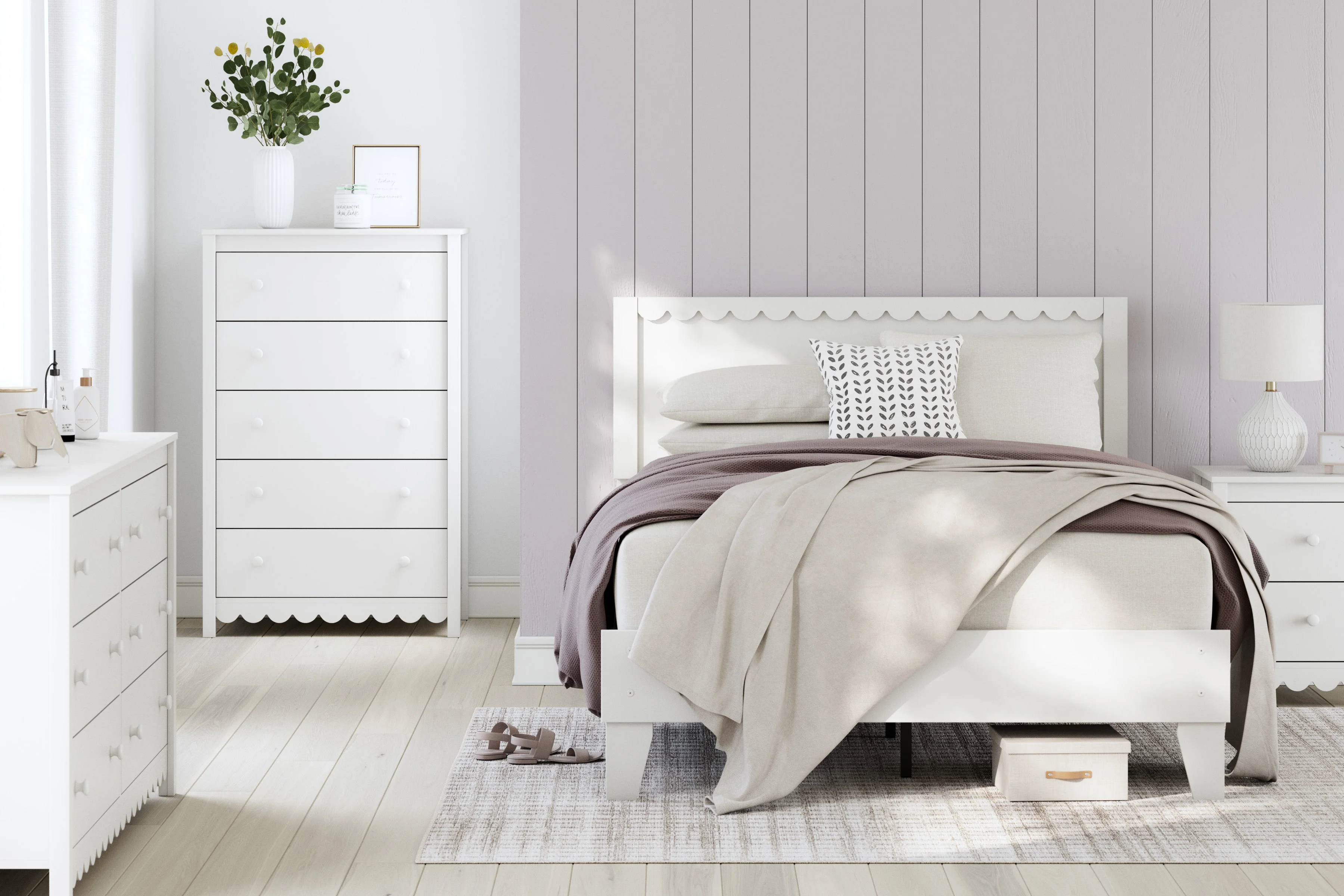 Ashley Homestore | Hallityn Full Panel Platform Bed - Image 2