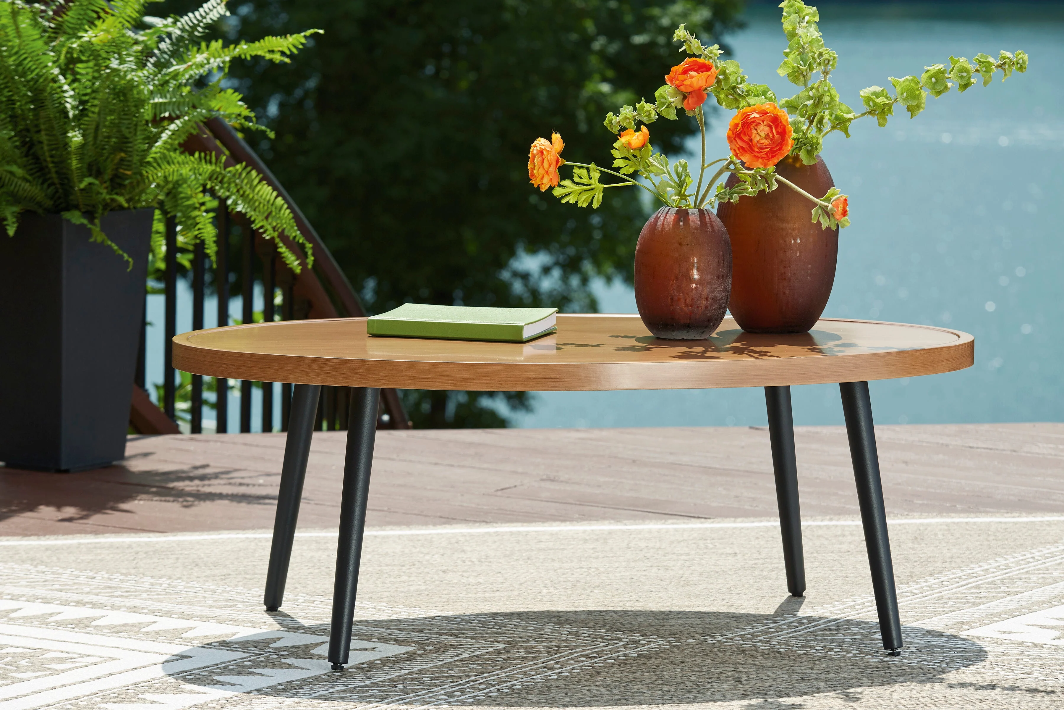 Ashley Homestore | Horizon Hall Outdoor Coffee Table - Image 4