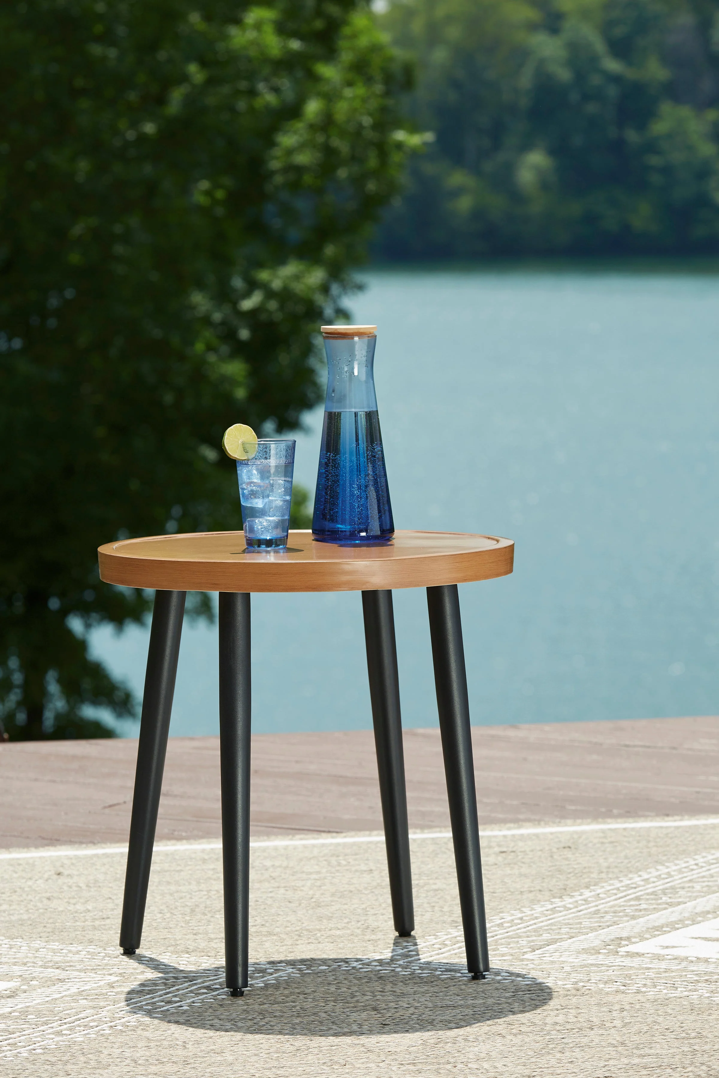 Ashley Homestore | Horizon Hall Outdoor End Table - Image 3