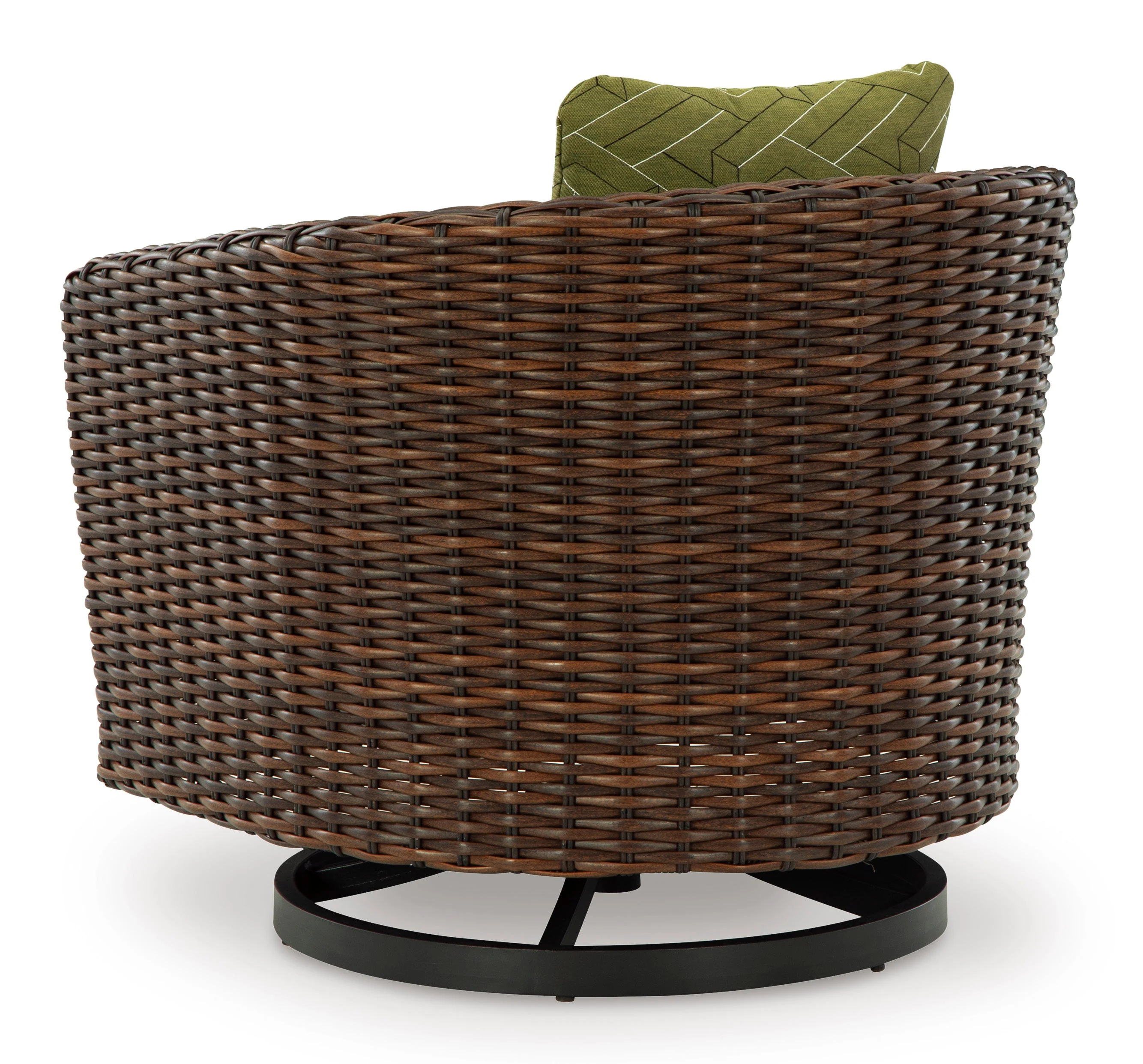 Ashley Homestore | Horizon Hall Outdoor Swivel Lounge Chair with Cushion - Image 2