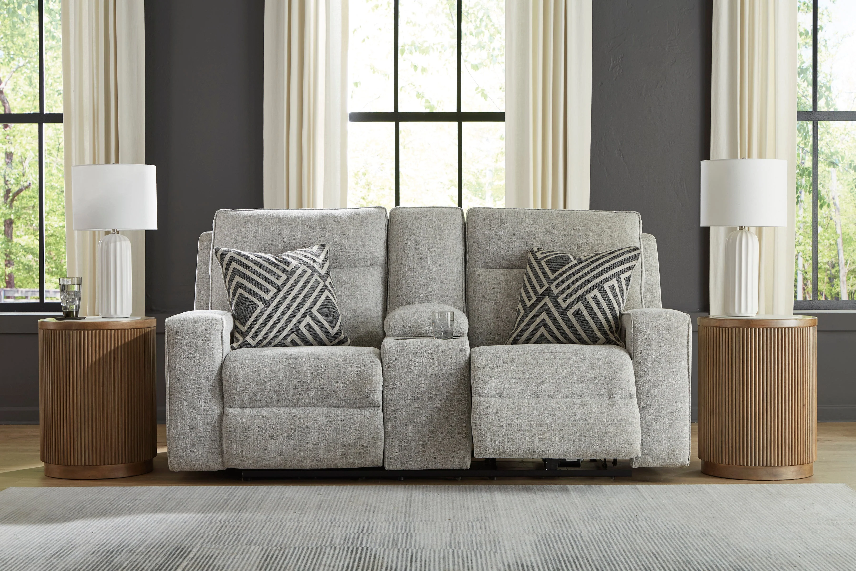 Ashley Homestore | Jasperson Power Reclining Loveseat with Console - Image 3