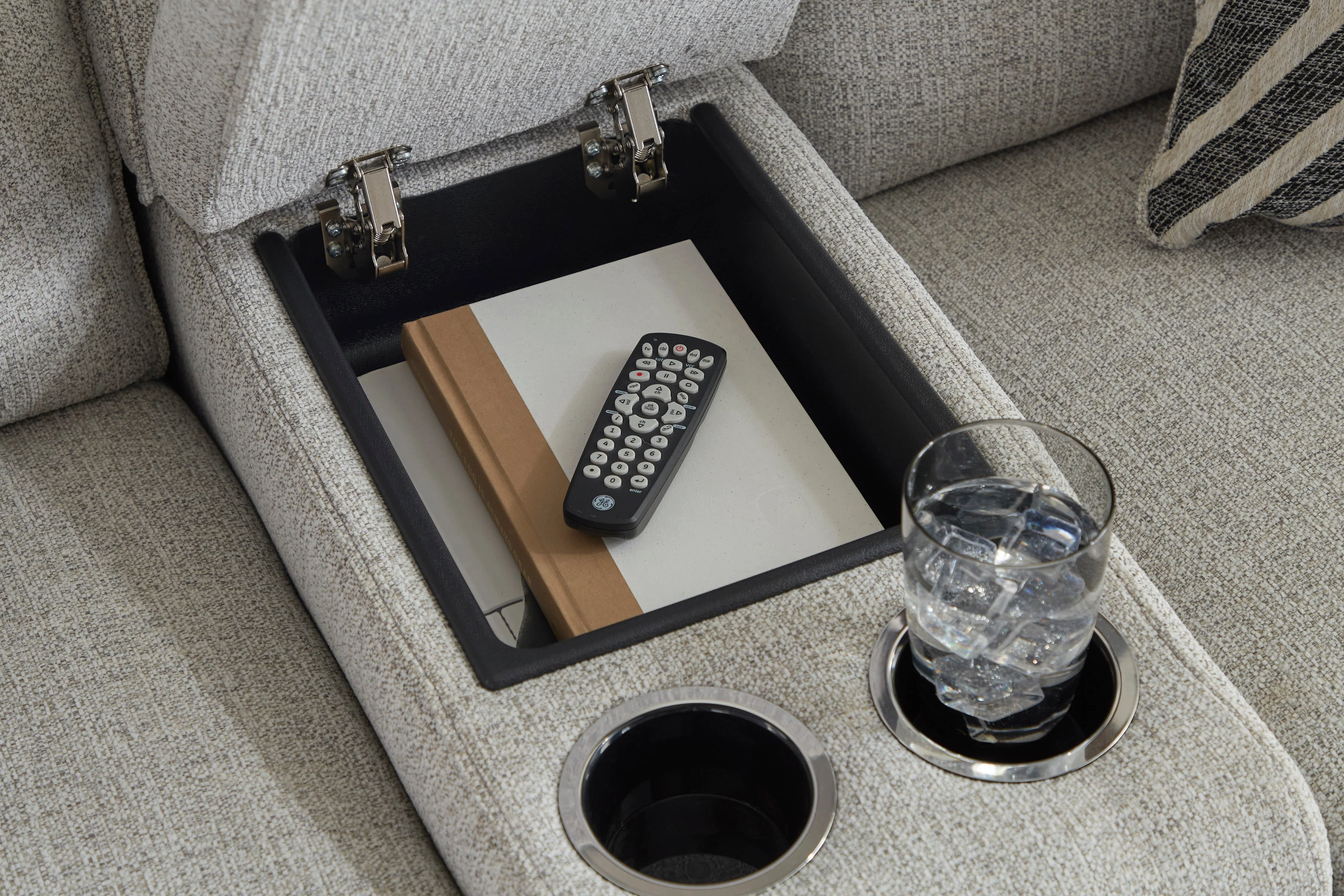 Ashley Homestore | Jasperson Power Reclining Loveseat with Console - Image 7