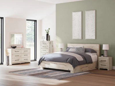 Ashley Homestore | Lawroy King Panel Bed with Storage - Image 10