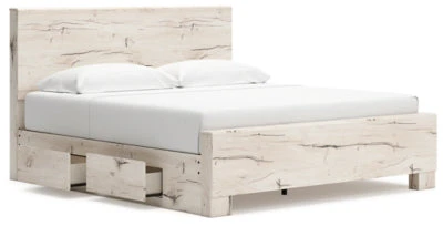 Ashley Homestore | Lawroy King Panel Bed with Storage1 - Image 3