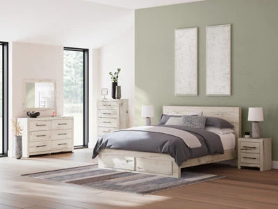 Ashley Homestore | Lawroy -  King Panel Storage Bed - Image 10
