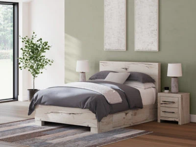 Ashley Homestore | Lawroy Queen Panel Bed with Storage - Image 2