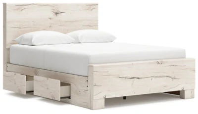Ashley Homestore | Lawroy Queen Panel Bed with Storage - Image 3