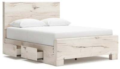 Ashley Homestore | Lawroy Queen Panel Bed with Storage1 - Image 3