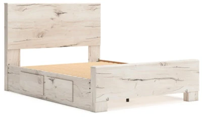 Ashley Homestore | Lawroy Queen Panel Bed with Storage1 - Image 9