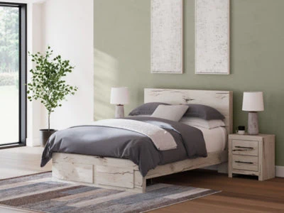 Ashley Homestore | Lawroy - Queen Panel Storage Bed - Image 2