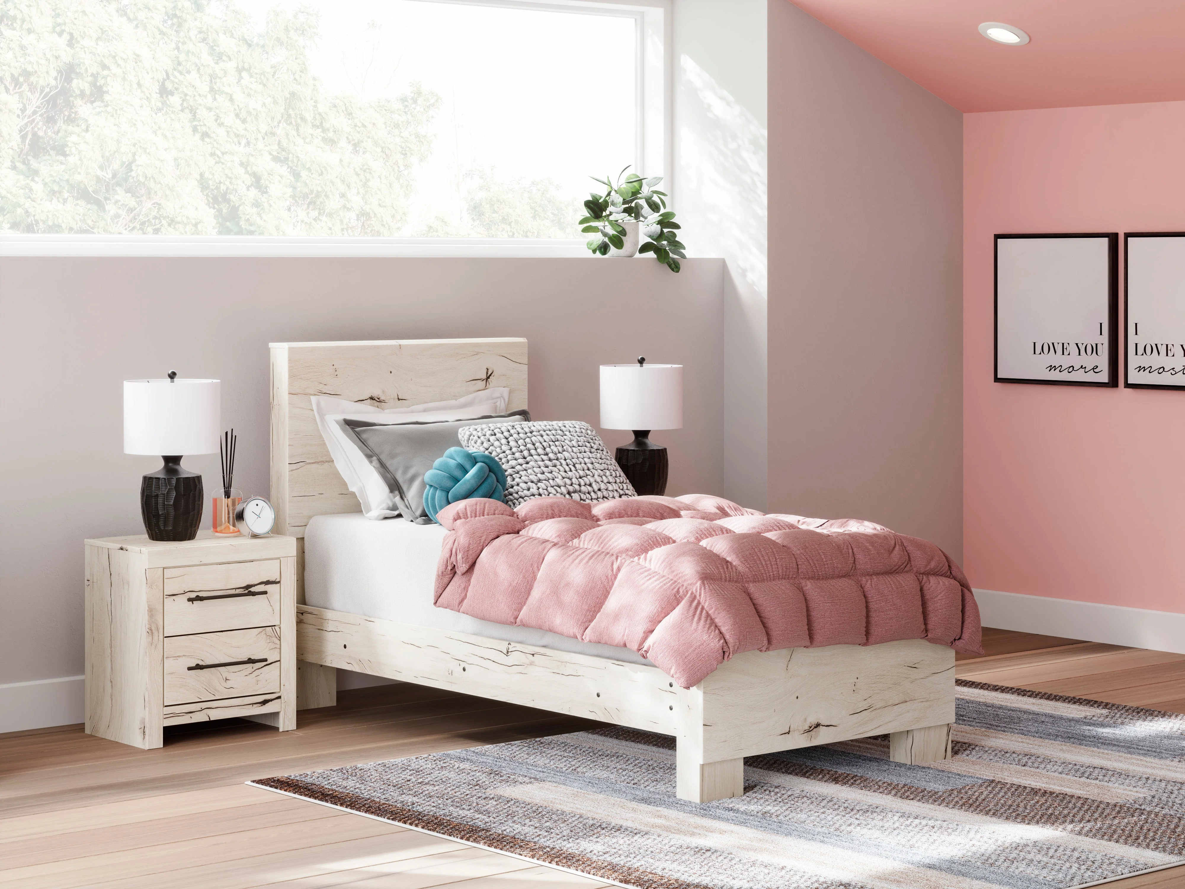 Ashley Homestore | Lawroy Twin Panel Bed - Image 2