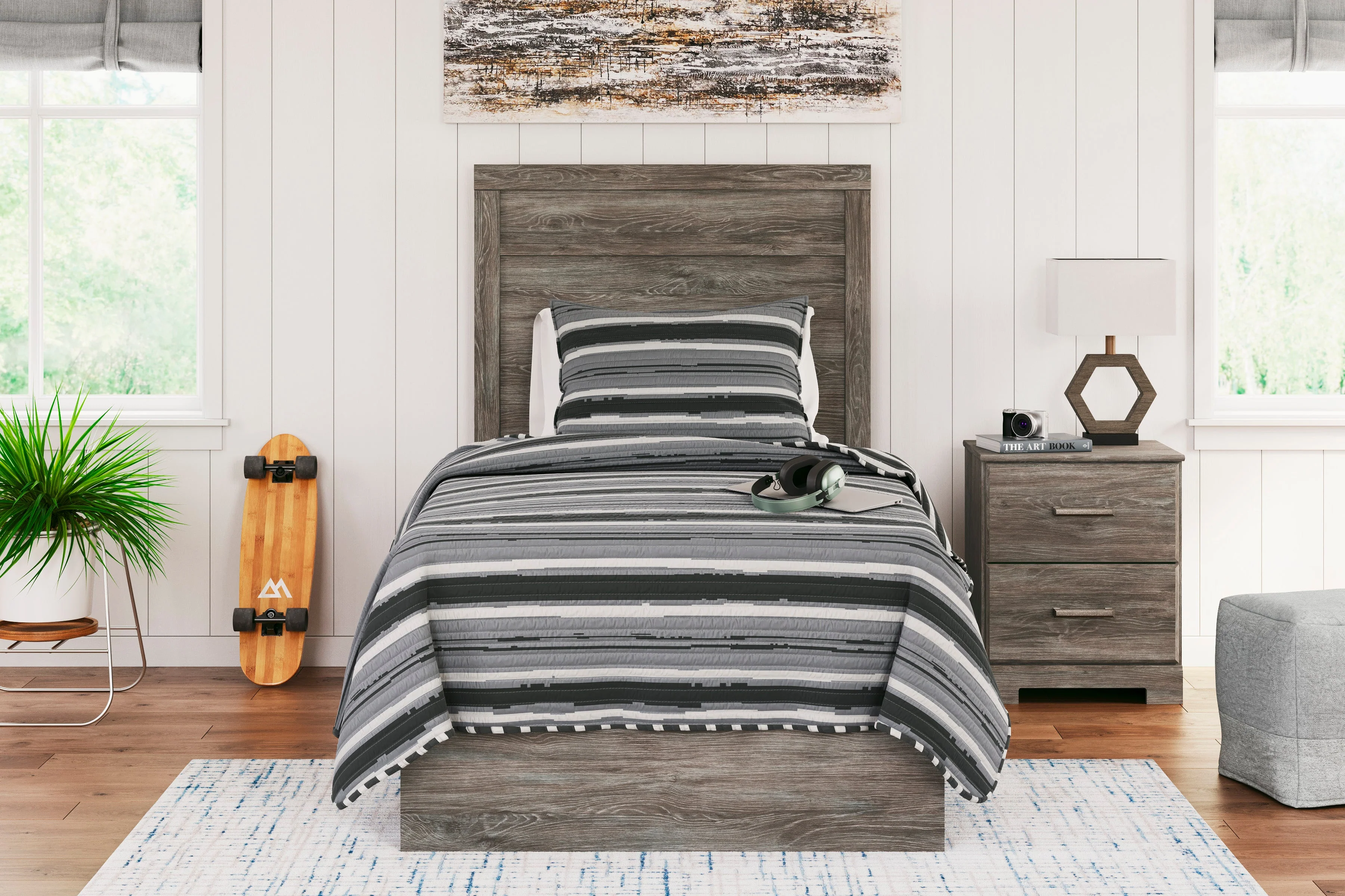 Ashley Homestore | Ralinksi Twin Panel Bed - Image 2