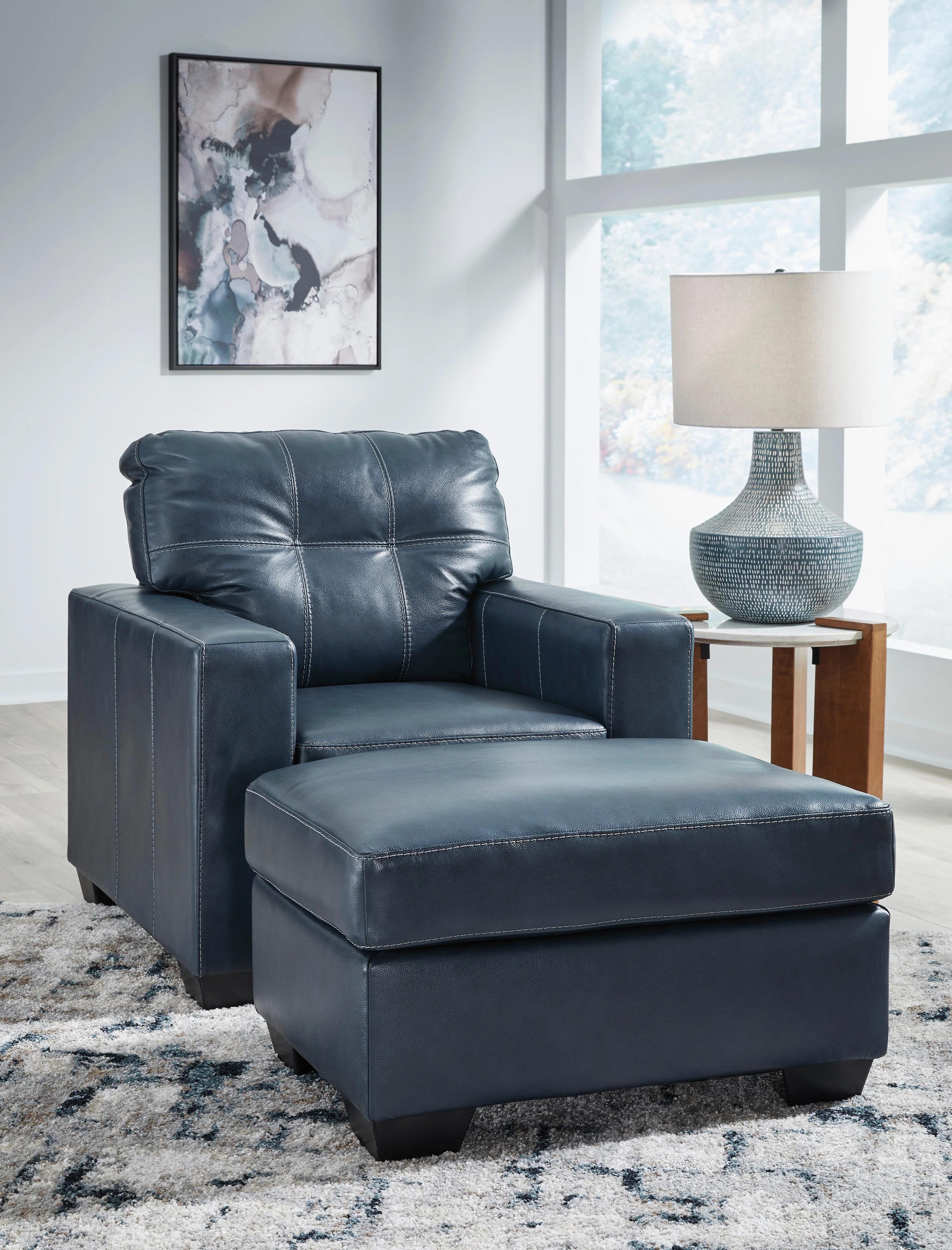 Ashley Homestore | Santorine Ottoman - Image 5