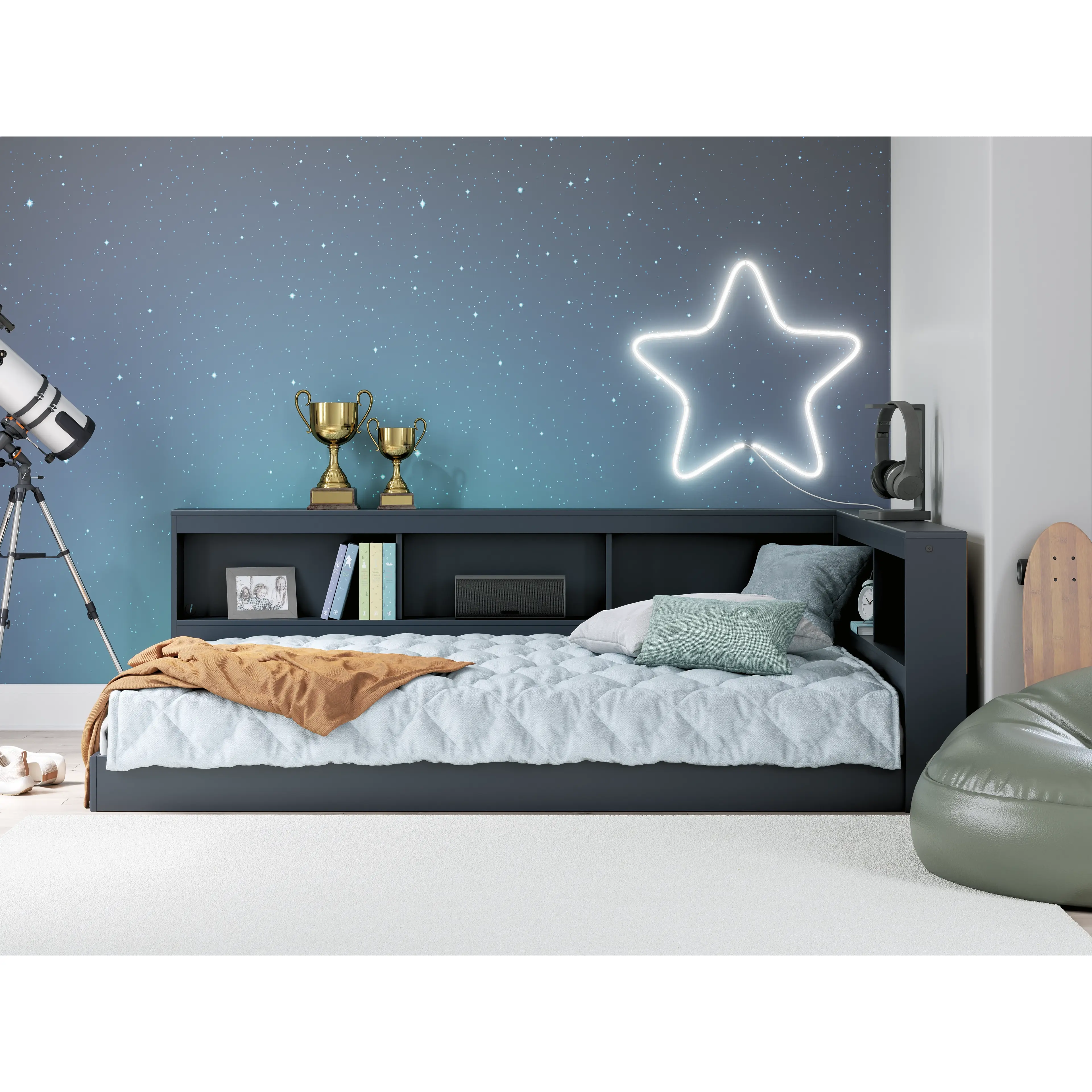 Ashley Homestore | Simmenfort Full Bookcase Storage Bed - Image 2