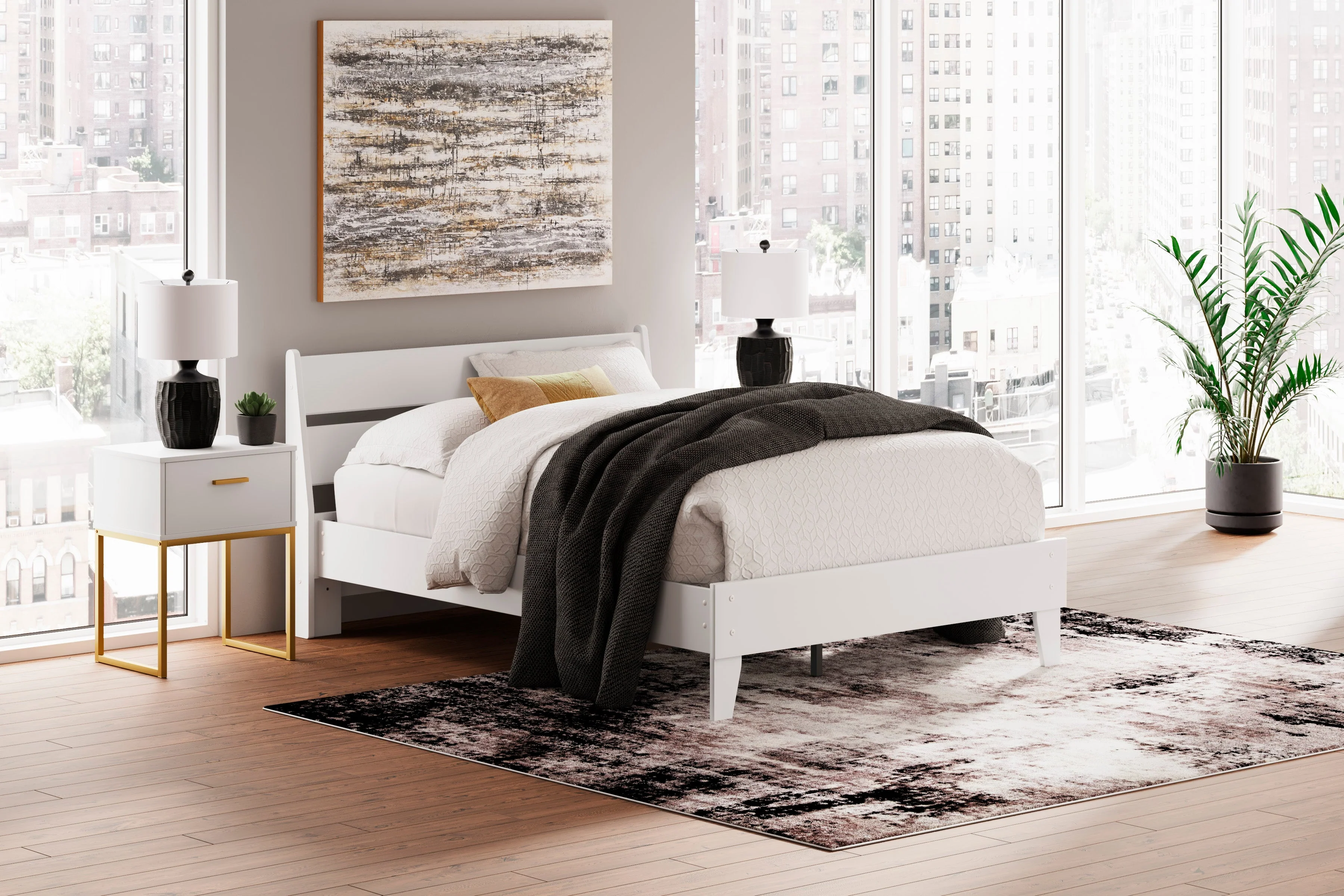 Ashley Homestore | Socalle Queen Panel Platform Bed - Image 2