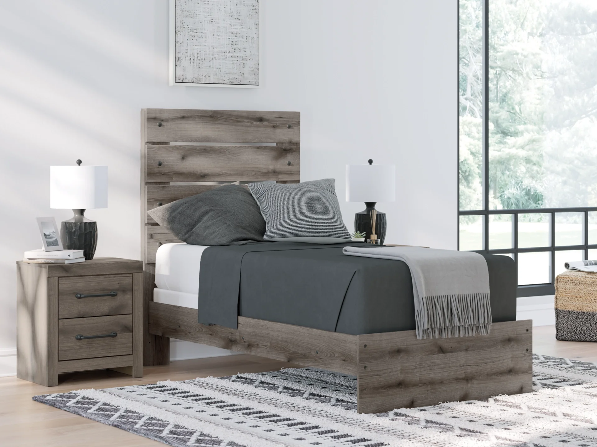 Ashley Homestore | Urbanoore Twin Panel Bed - Image 2