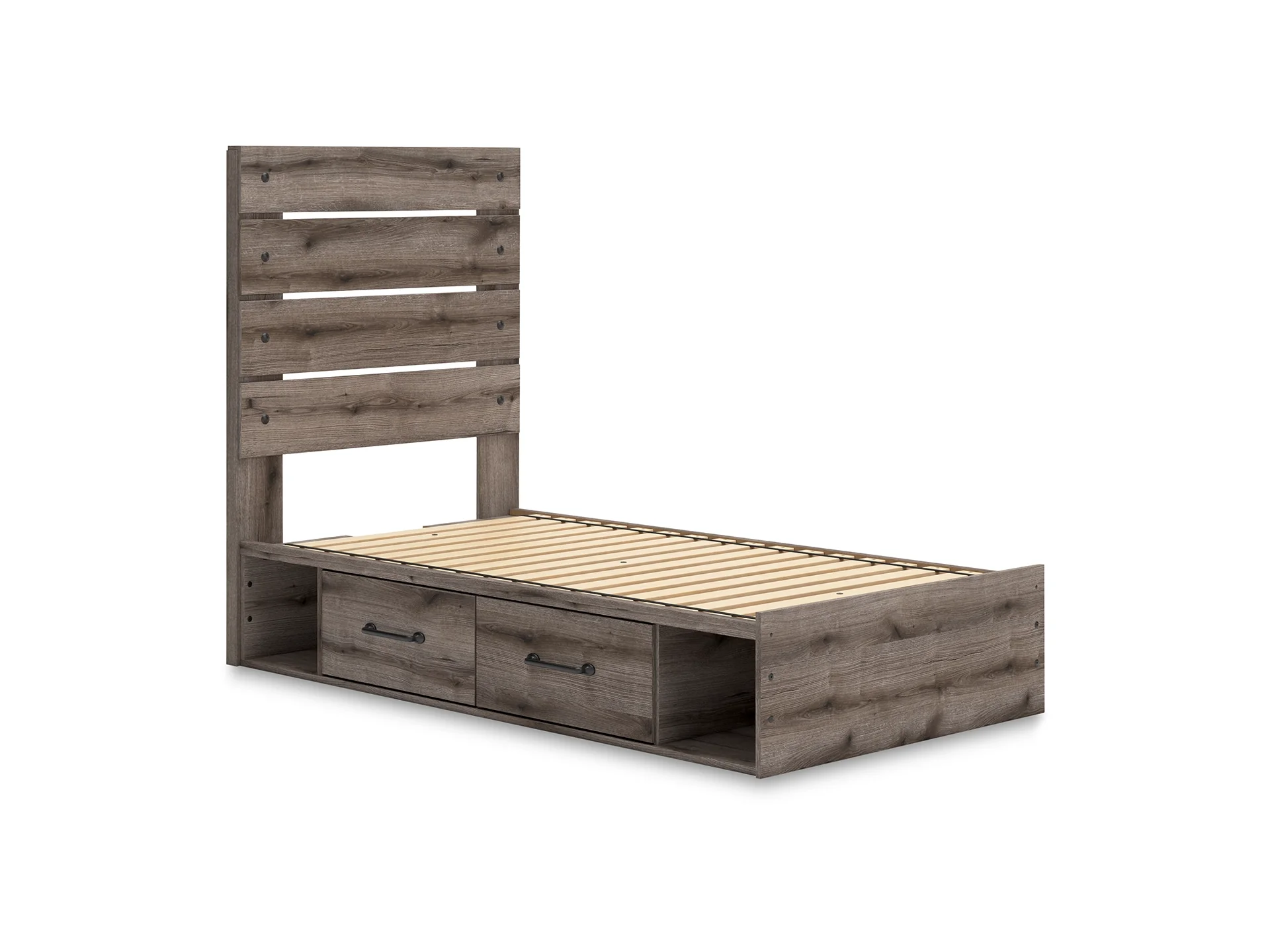 Ashley Homestore | Urbanoore Twin Panel Bed with Storage - Image 3