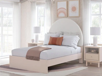 Ashley Homestore | Wistenpine Full Upholstered Panel Bed - Image 2