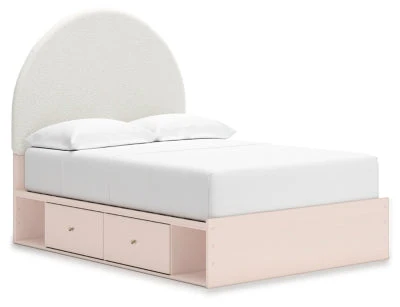 Ashley Homestore | Wistenpine Full Upholstered Panel Bed with Storage