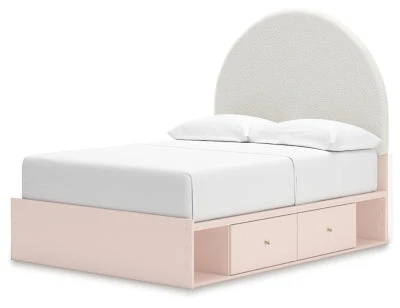Ashley Homestore | Wistenpine Full Upholstered Panel Bed with Storage - Image 3